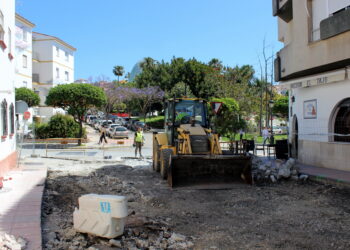 El Ayuntamiento de Estepona comienza las obras de remodelación de la calle Cardenal Herrera Oria