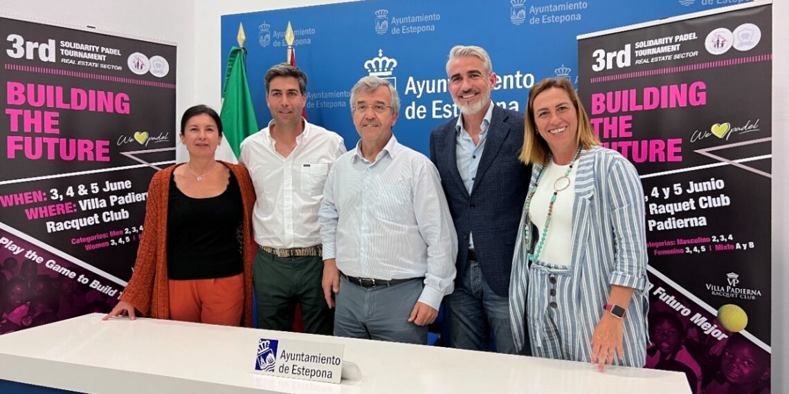 Estepona acoge el III Torneo de Pádel Solidario del sector inmobiliario en la Costa del Sol