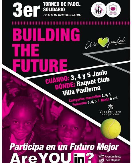 Más de cien empresas y colaboradores participan en el III Torneo de Pádel Solidario del sector inmobiliario de la Costa del Sol