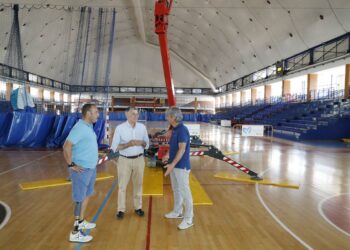 Mejoras en el Pabellón Elena Benítez de San Pedro de cara al Campeonato Mundial de Baloncesto Sub-17