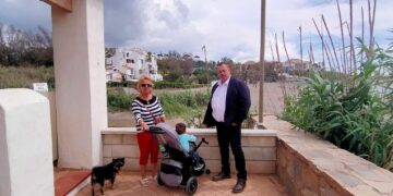 El PSOE pide que se agilice la construcción de la pasarela entre Playa Ancha y Playa Chica en Costa