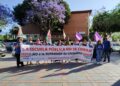 CCOO se concentra contra la supresión de una unidad escolar en un colegio de Fuengirola