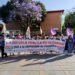 CCOO se concentra contra la supresión de una unidad escolar en un colegio de Fuengirola