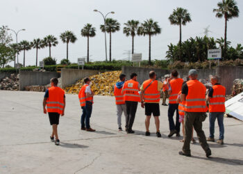 Usuarios del CIS de Algeciras visitan el Complejo Ambiental Costa del Sol