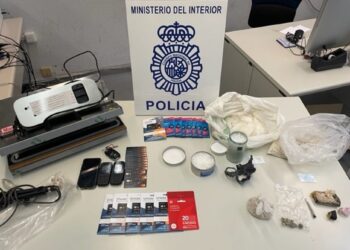 Detienen en Marbella a un hombre con 1,5 kilos de MDMA ocultos en botes de productos de belleza