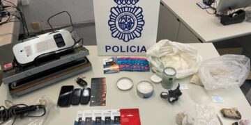 Detienen en Marbella a un hombre con 1,5 kilos de MDMA ocultos en botes de productos de belleza