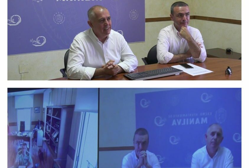 Reunión entre Manilva y el Jefe del Estado Mayor de la Guardia Civil