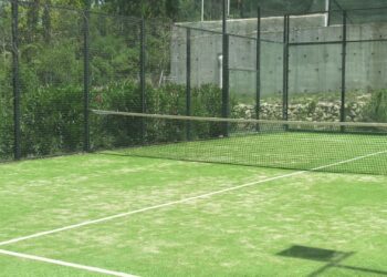 Ya disponibles las pistas de pádel de la zona del Goleto