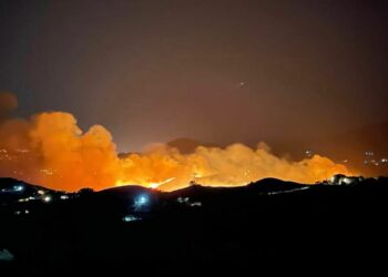 Estabilizado el incendio forestal declarado de madrugada en Mijas