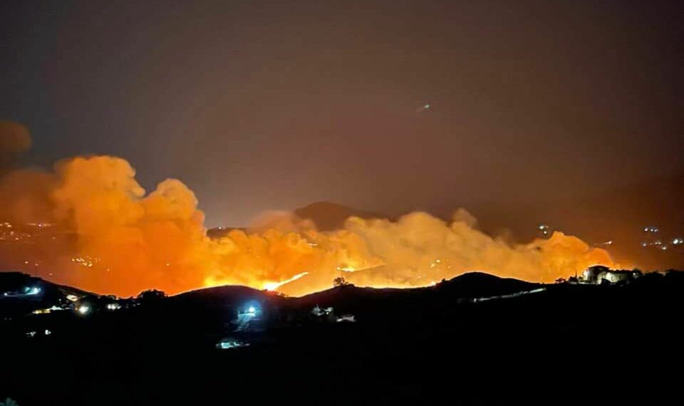 Estabilizado el incendio forestal declarado de madrugada en Mijas