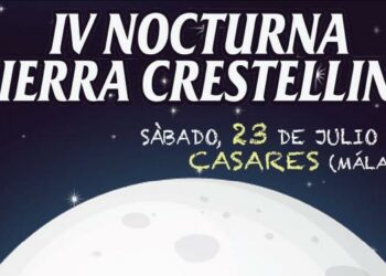 La Carrera Nocturna Sierra Crestellina se celebra en Casares el 23 de julio  con 350 participantes