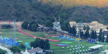Fiesta de hinchables de agua en Benahavís