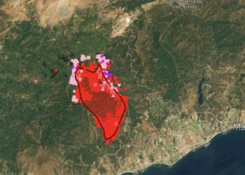 El incendio forestal de Pujerra y Benahavís ha calcinado 3.500 hectáreas