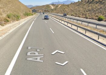 Cuatro heridos en un accidente en Manilva en la autopista AP-7