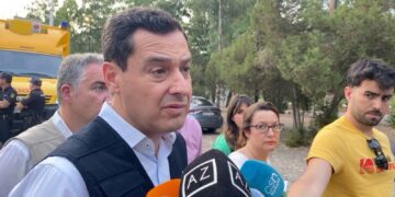 Tres bomberos heridos durante la extinción del fuego en Pujerra