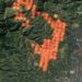 Dos focos y esperanza en el cambio de viento: así evoluciona el incendio forestal