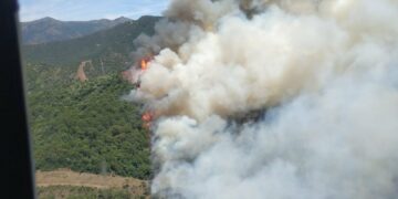Bendodo: «Las previsiones del incendio a esta hora no son buenas»
