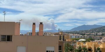 Activado un incendio en el Valle del Genal, muy próximo a Sierra Bermeja