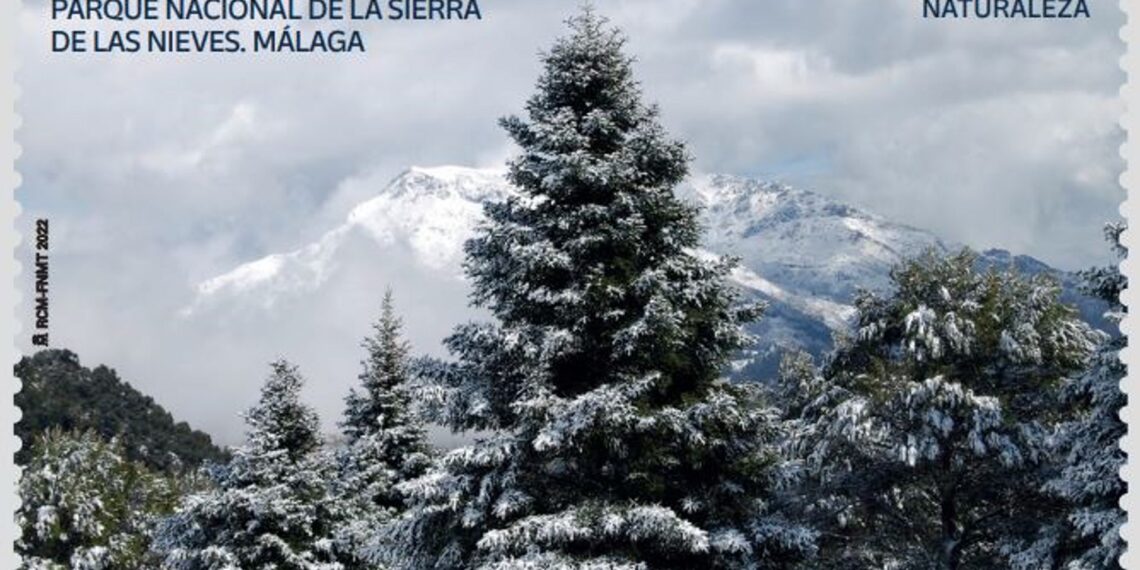 Correos emite un sello dedicado a la Sierra de las Nieves de Málaga