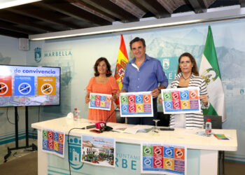 Una campaña para recordar las normas de convivencia y potenciar la imagen del Centro Histórico de Marbella