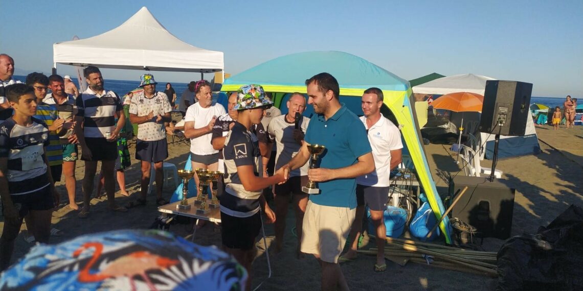 Manilva vuelve a ser anfitriona de las series españolas Rugby Beach 5