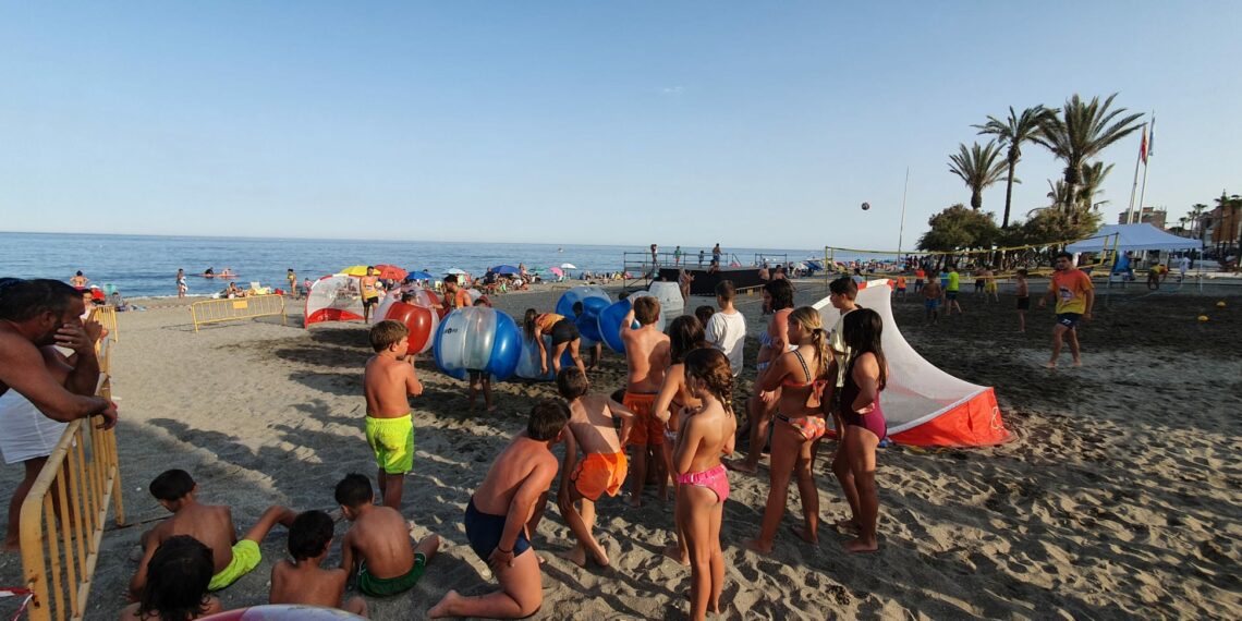 Gran participación en el programa de actividades de verano en Manilva