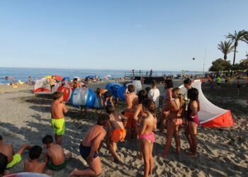 Gran participación en el programa de actividades de verano en Manilva