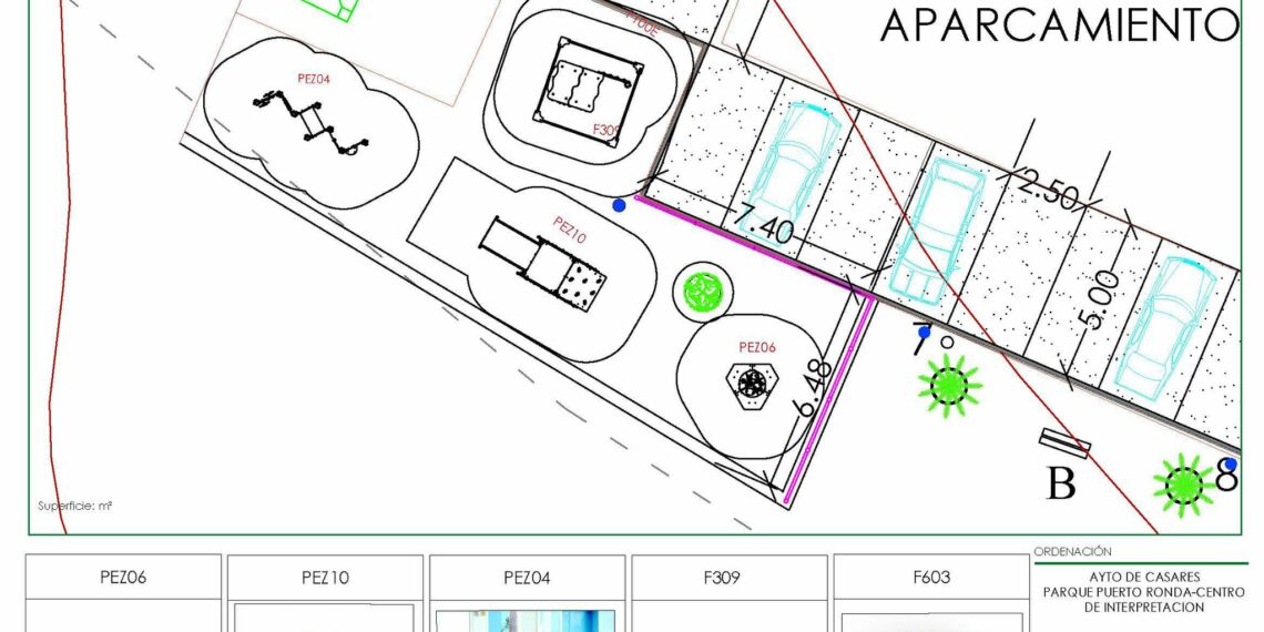 Casares prepara la renovación del parque infantil del Puerto de Ronda