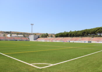 Mejoras en el césped del estadio de fútbol ‘Francisco Muñoz Pérez’ de Estepona