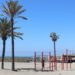 Nueva zona de calistenia en la playa de La Rada en Estepona