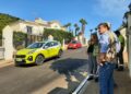 El incendio de Mijas obliga a cortar la A-387 y a continuar con los desalojos