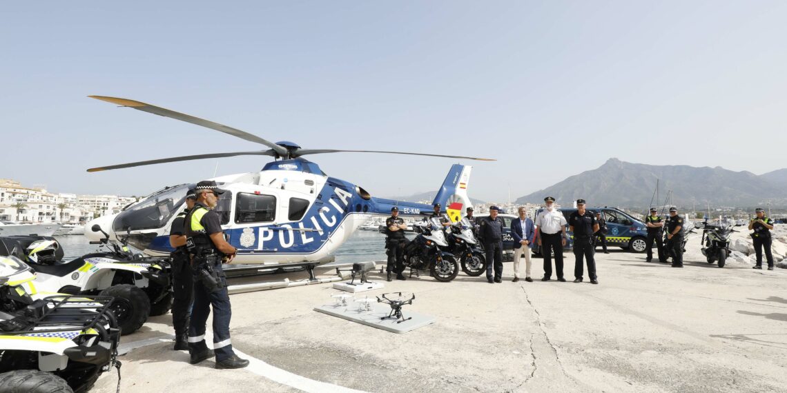 Drones y cámaras de videovigilancia para controlar el verano marbellí