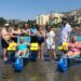 Estepona inicia el programa de baños asistidos en la playa para usuarios del servicio de ayuda a domicilio