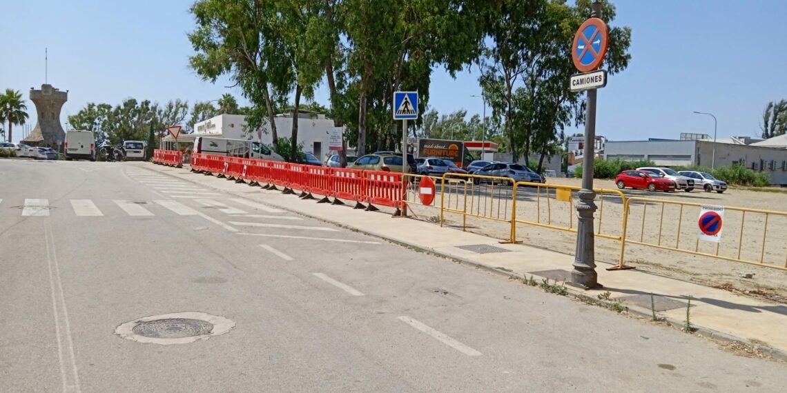 Casares Costa prepara su nuevo recinto ferial para las fiestas del 28 de julio