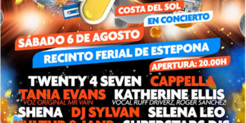 El recinto ferial de Estepona acoge un espectáculo dedicado a la música dance de los 90