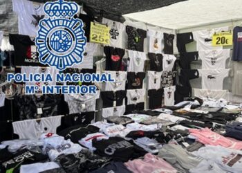 Intervenidos unos 19.500 objetos falsificados en Fuengirola y Mijas en una operación con 15 detenidos