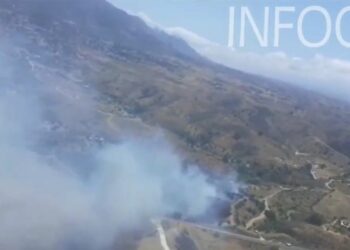 Declarado un incendio en un paraje de Mijas