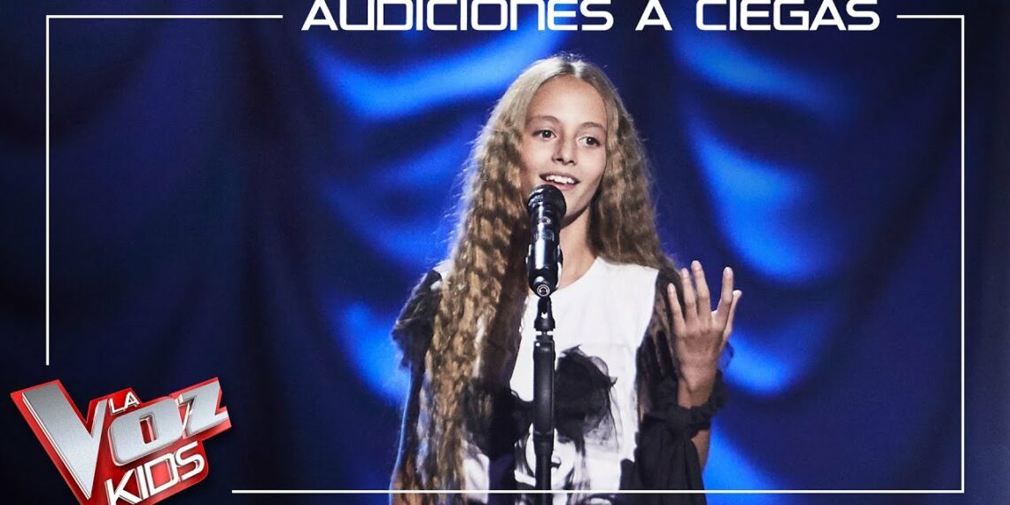 La voz de la esteponera Nayeli Ruiz conquista a todos los coach de La Voz Kids