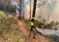 Autorizan el regreso de unos 300 vecinos desalojados por el incendio de Mijas
