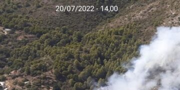 Un conato de incendio enciende las alarmas en el paraje del Juanar