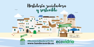 Casares promueve el reciclado de vidrio con  la Campaña ‘Banderas Verdes’