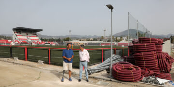 Ahorro del 40% con la renovación de la infraestructura eléctrica del complejo deportivo de San Pedro