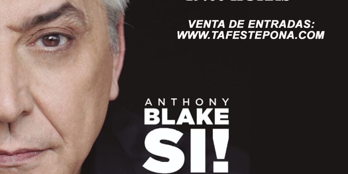 Anthony Blake llega este sábado al Auditorio Felipe VI con su espectáculo ‘¡Sí! Tiene sentido’