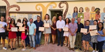 Clausurado el primero de los cursos con certificado de profesionalidad en Manilva