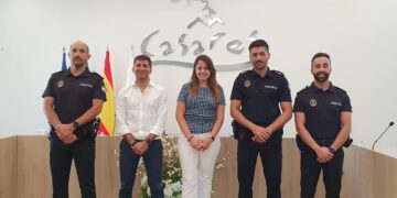 Toman posesión los nuevos agentes de la Policía Local de Casares