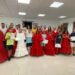 Entrega de trajes de flamenca a las reinas y damas de la Feria