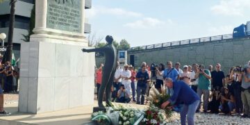 Casares, presente hoy en la conmemoración del 86 aniversario del fusilamiento de Blas Infante