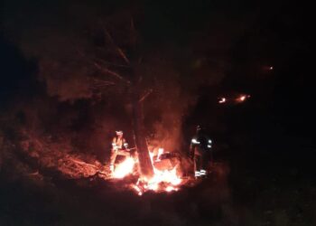 Infoca sigue con trabajos de extinción de los incendios forestales declarados en Estepona y Casares