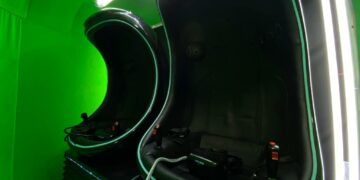 Ya está en Casares la nueva cápsula  de realidad virtual