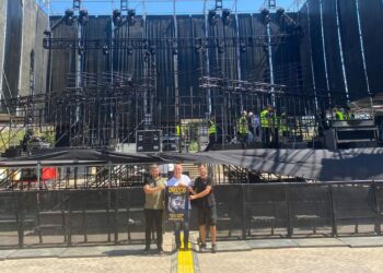 Todo preparado para el concierto de Antonio Orozco en Manilva